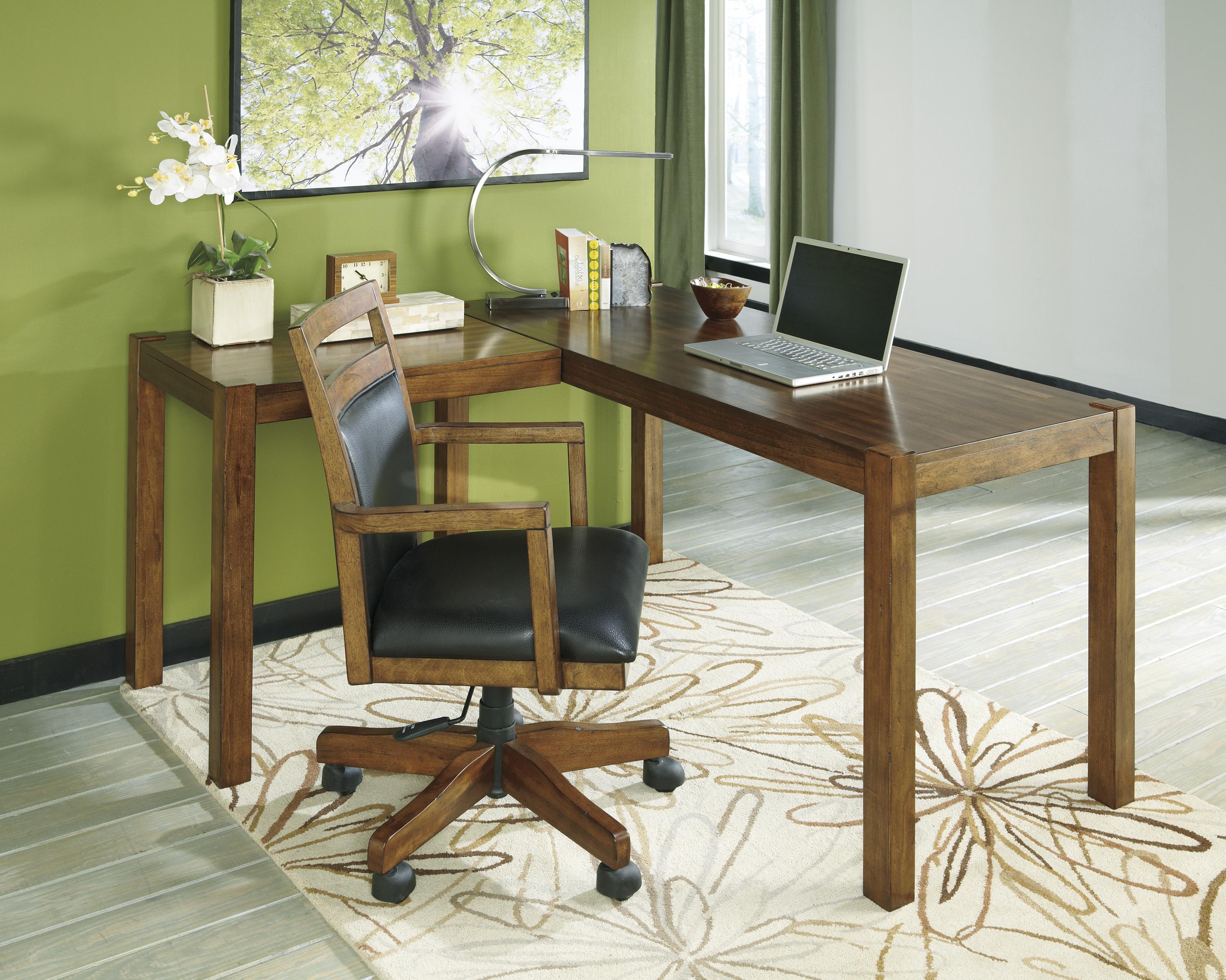 Signature Design by Ashley Lobink H64124 Contemporary LDesk Del Sol